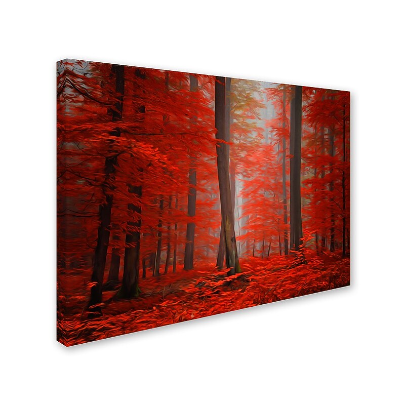 Trademark Fine Art 'Speaking of Tongues' 22" x 32" Canvas Art image 1