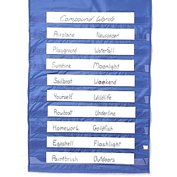 S&S® 52" x 34" Pocket Chart