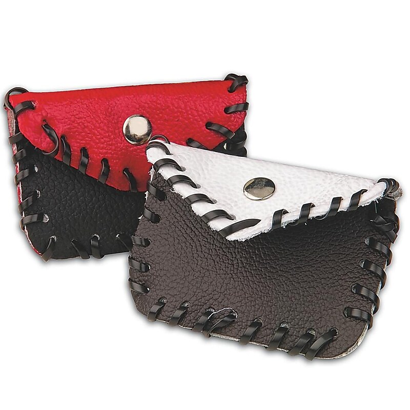 S&S Two-Tone Coin Purse Craft Kit, 12/Pack (BP700) image 1