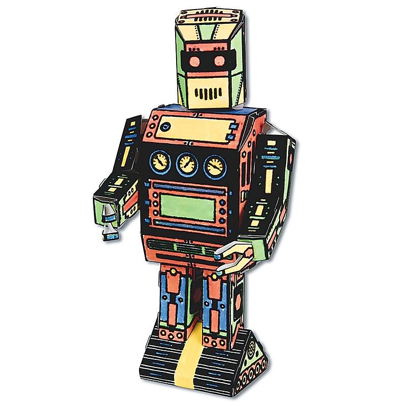 S&S 3D Robot Craft Kit, 12/Pack (GP2060) image 1