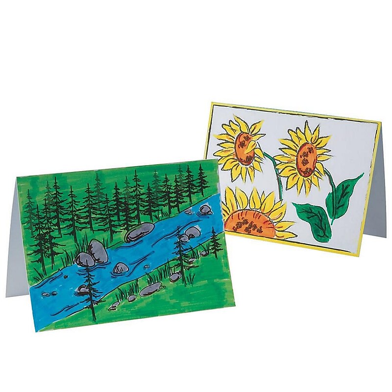 S&S Worldwide Send a Note Greeting Cards Craft Kit, 30/Pack (GP2176) image 1