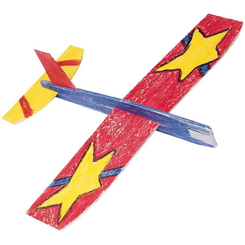 Educraft Cloud Climbers Wooden Toy Airplane Craft Kit, 36/Pack (GP619) image 1