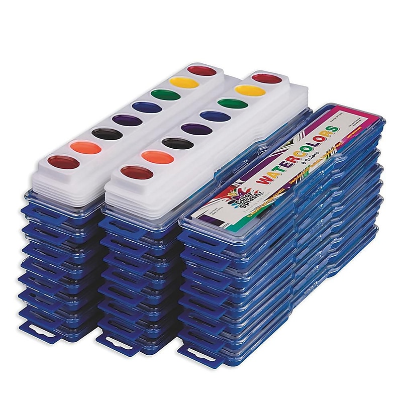 Color Splash Watercolor Mega Pack, Assorted Colors, 36/Pack (PT3306) image 1