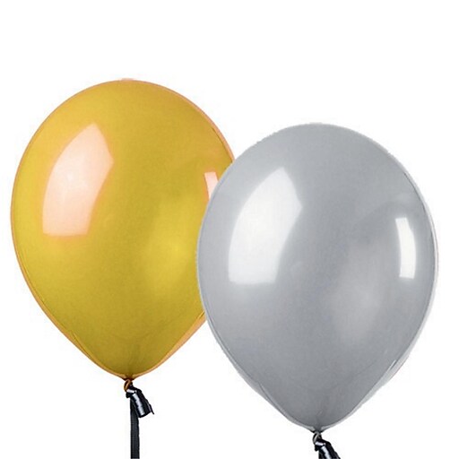 Pioneer® Balloon 11" Balloon, Metallic Gold, 100/Pack at Staples
