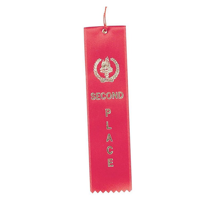Image Awards Red Second Place Award Ribbon image 1