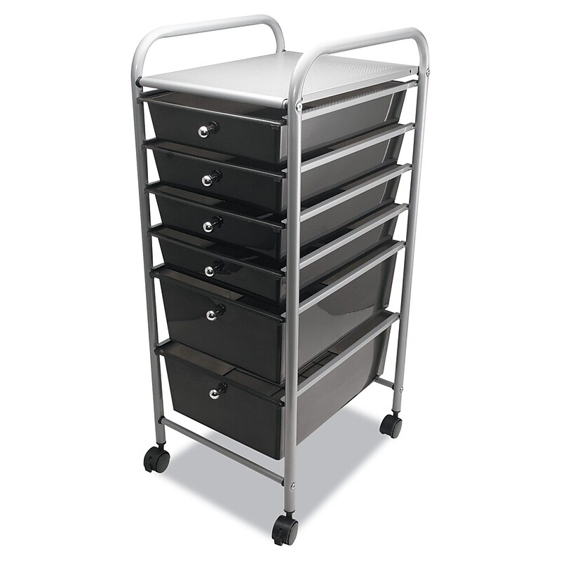 Advantus 6-Drawer Rolling Organizer image 1