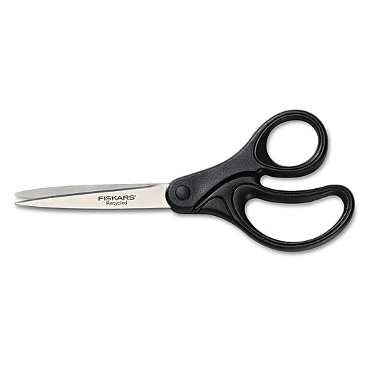 Fiskars Pointed Tip Softgrip Scissor, 8"(L) Staples