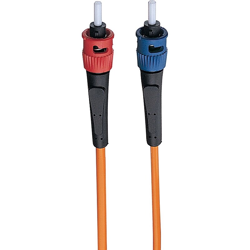 Tripp Lite 3' Duplex MMF LCM to STM Patch Cable, Orange image 1