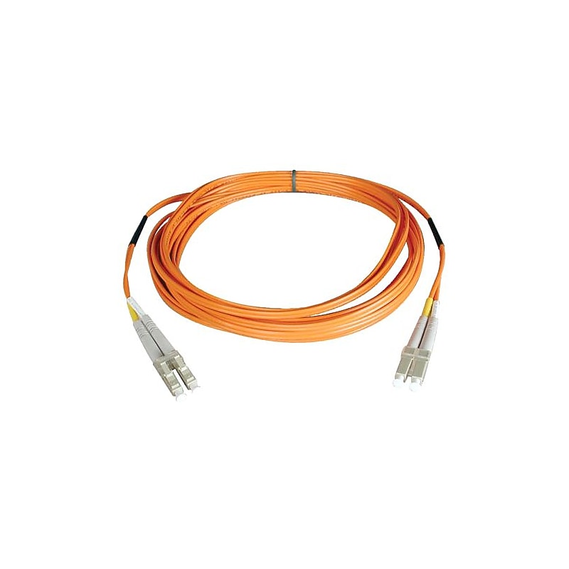 Tripp Lite 3' Duplex MMF LCM to LCM Riser Patch Cable, Orange image 1