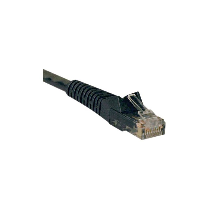 Tripp Lite N201-020-BK 20' CAT-6 Gigabit Snagless Molded Patch Cable, Black image 1