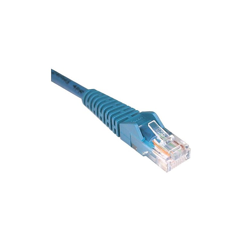 Tripp Lite N001-015-BL 15' CAT-5e Snagless Molded Patch Cable, Blue image 1