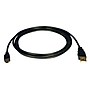 Tripp Lite 3' USB-2.0 Type-A to Mini USB Type-B Male Device Cable, Male to Male, Black (U030-003)~#|#~m000241171_sc7
