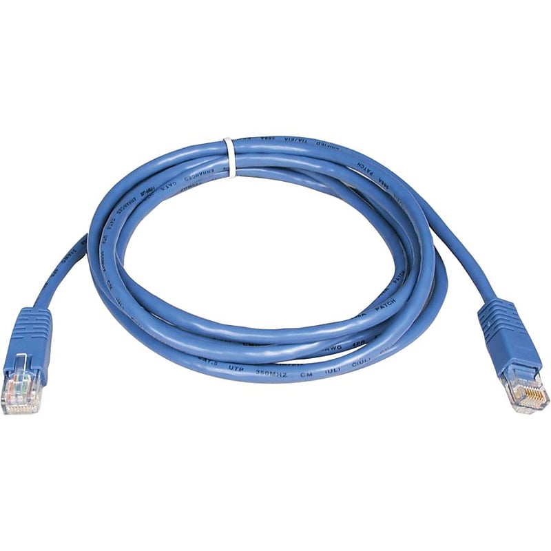 Tripp Lite 10' CAT-5e Molded Patch Cable, Blue (N002-010-BL) image 1
