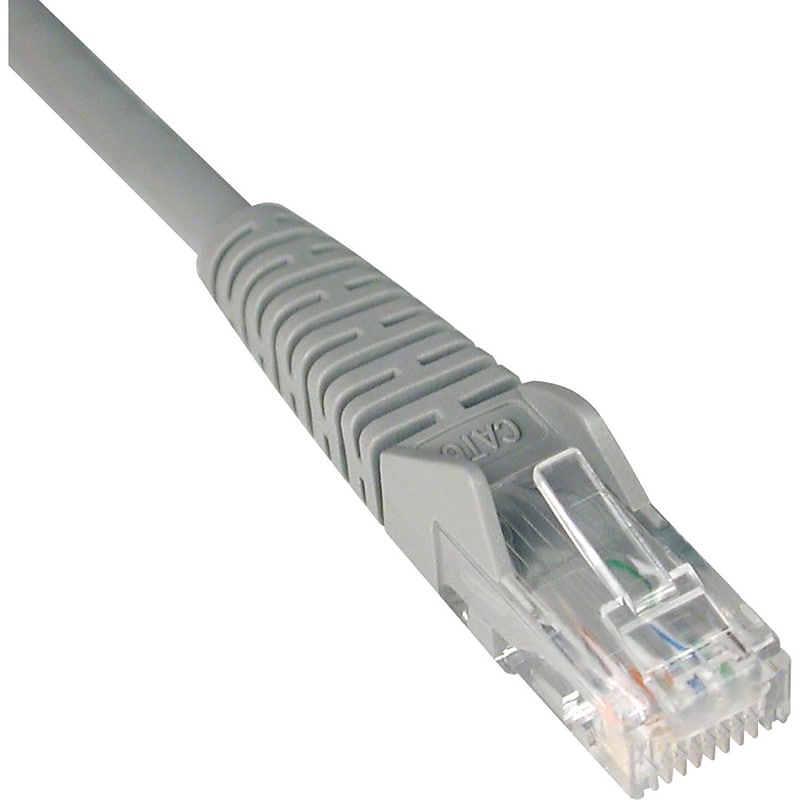 Tripp Lite 2' Cat6 Snagless Molded Patch Cable, Gray97 image 1