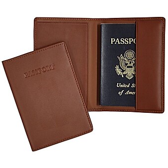 Royce Leather PASSPORT JACKET Tan