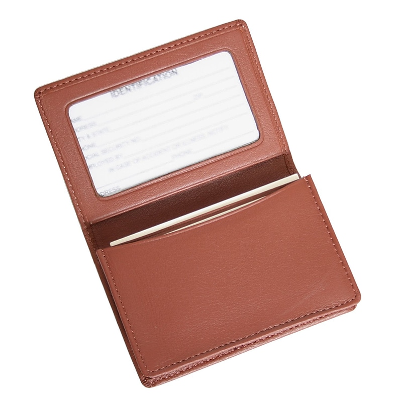 Royce Leather Card Holder, Tan image 1