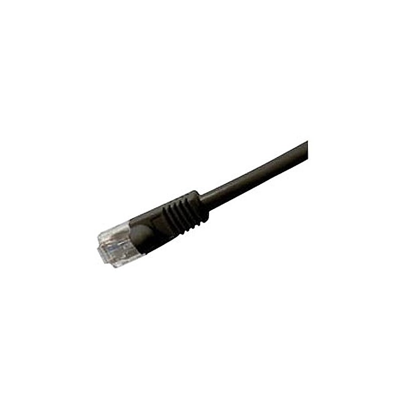Comprehensive CAT-5-350-50BLK 50 ft. CAT-5e Snagless Patch Cable, Black image 1