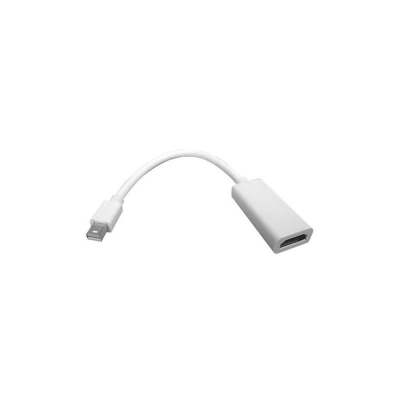 Comprehensive MDPM-HDF Mini DisplayPort to HDMI Adapter Cable, White image 1