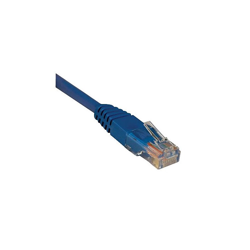 Tripp Lite N002-050-BL 50' CAT-5e Molded Patch Cable, Blue252 image 1