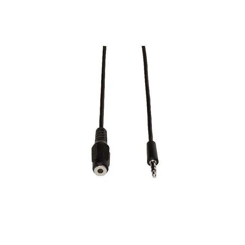 Tripp Lite 10' 3.5mm to 3.5mm Audio Cable, Male to Female, Black (P311-010) image 1