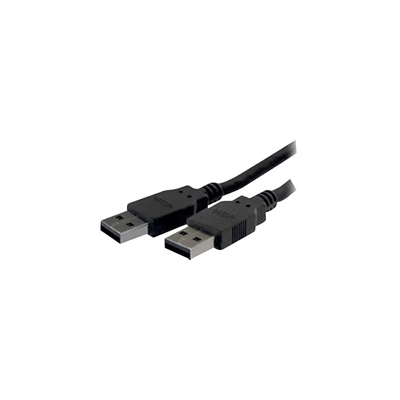 Comprehensive Standard 3 ft. USB 3.0 Male to Male Data Transfer Cable, Black image 1