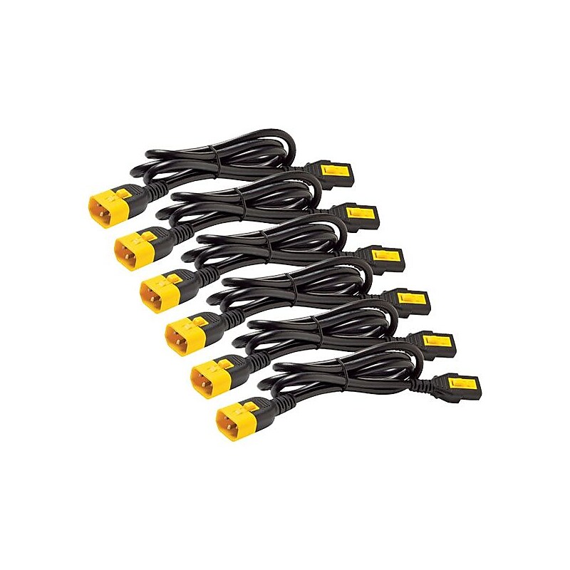 APC by Schneider Electric to C14 Locking Power Cord Kit, 4' (AP8704S-NA C13) image 1