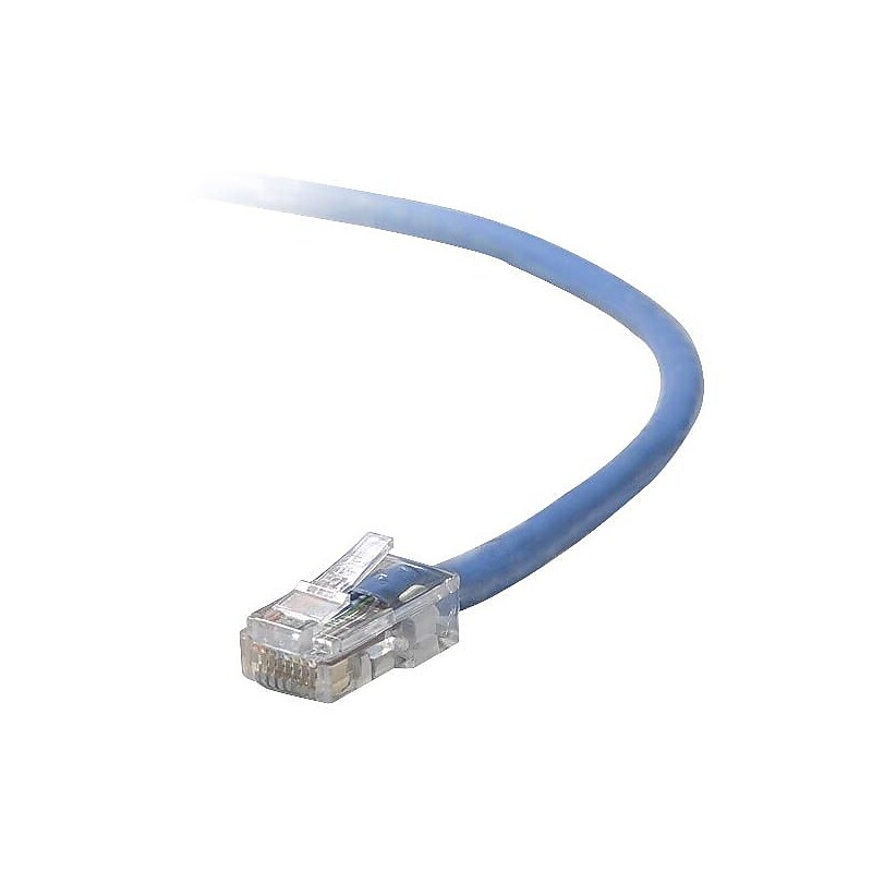 Belkin A3L980-10-BLU 10' CAT-6 RJ-45 Patch Cable, Blue251 image 1