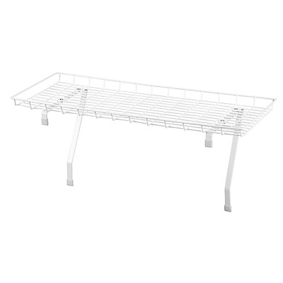 Household Essentials Laundry Shelf for Over Washer or Dryer, White