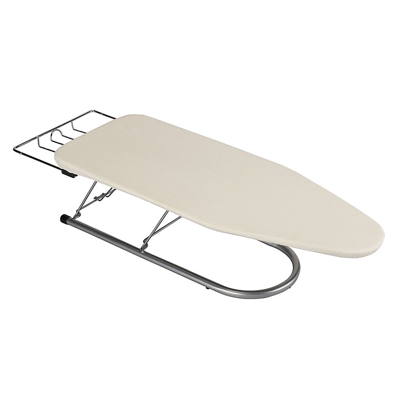 Household Essentials Ultra Plus Steel Mesh Table Top Ironing Board, Satin Silver image 1