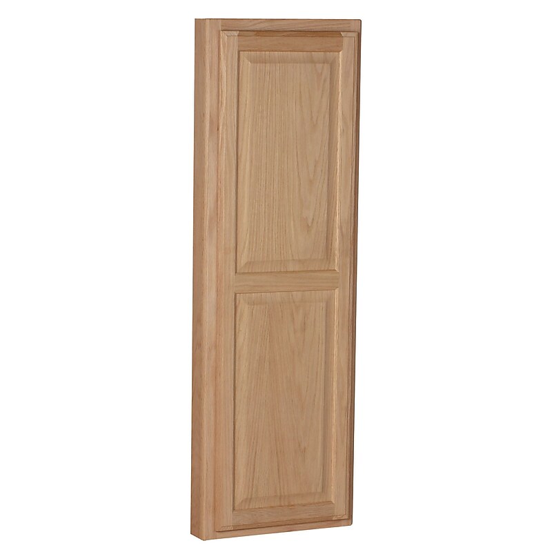 Household Essentials STOW AWAY In-Wall Ironing Board, 4 1/4"H x 15 3/4"W, Unfinished Oak (18200-1) image 1