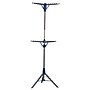 Household Essentials Portable 2 Tier Tripod Drying Rack, Gray/Blue (5012-1)~#|#~m000291217_sc7