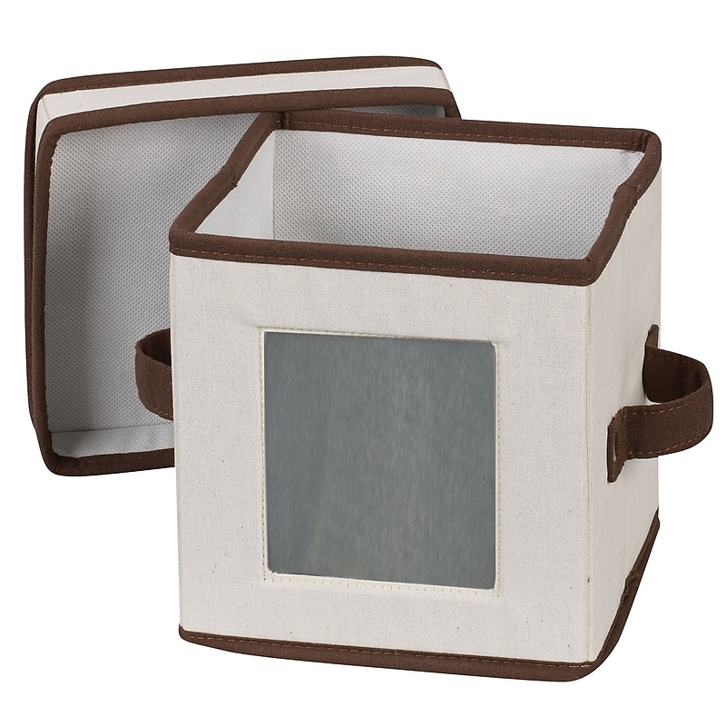 Household Essentials Saucer Storage Chest, Natural (530) image 1