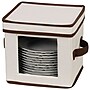 Household Essentials Salad Plate/Bowl Storage Chest, Natural (534)~#|#~m000291262_sc7