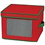 Household Essentials Holiday China Storage Chest, Red/Green (536RED)~#|#~m000291269_sc7