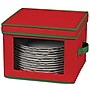 Household Essentials Holiday China Storage Chest, Red/Green (536RED)~#|#~m000291270_sc7