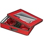 Household Essentials Holiday China Table Top Chest, Red/Green (545RED)~#|#~m000291304_sc7