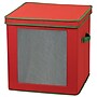 Household Essentials 27-Piece Ornament Storage Box, Red (552RED)~#|#~m000291310_sc7