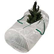 Household Essentials Mighty Stor Christmas Tree Bag With Green Trim, Translucent (6032)