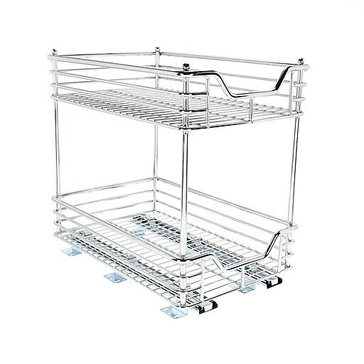 Shop Staples For Household Essentials Glidez Chrome 11 1 2 Two