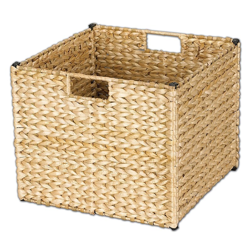 Household Essentials Banana Leaf Storage Bin, Natural (ML-6966N) image 1