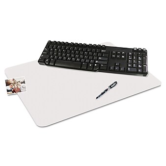 Artistic Krystal View™ 24" x 38", Desk Pad with Microban®, Glossy, Clear (60-8-0MS)