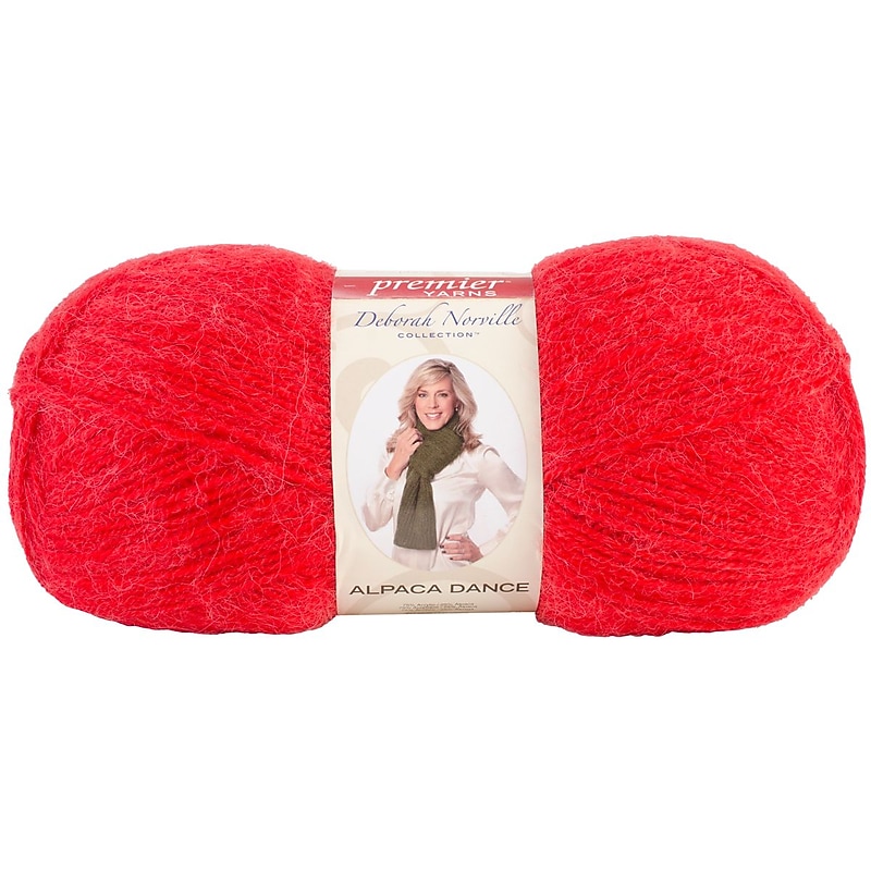 Deborah Norville Collection Alpaca Dance Yarn, Red Haze image 1