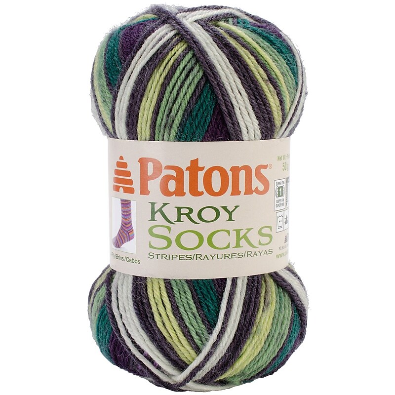 Kroy Socks Yarn, Bramble Stripes image 1