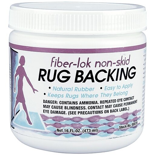 Shop Staples for FiberLok Non Skid Rug Backing, 16 Ounces