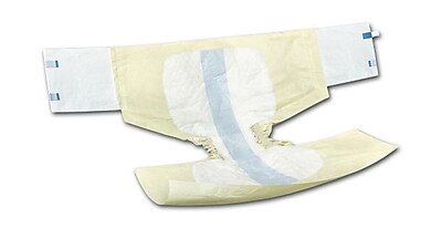 Medline Bariatric Briefs, 65 Inch-94 Inch, 8 Count (Pack of 4)