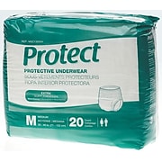 Protect Extra Protective Underwear; Medium (28" - 40"), 20/Bag