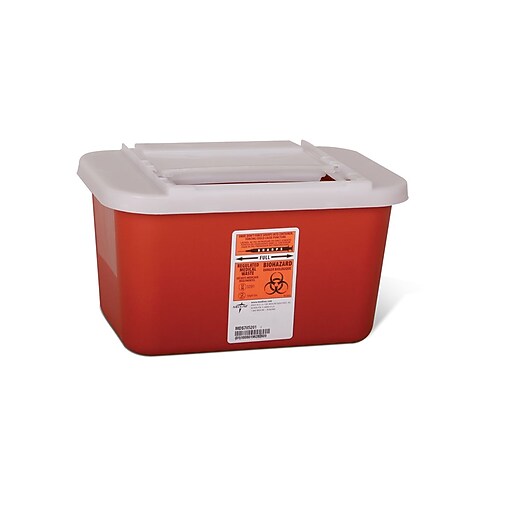 Shop Staples for Medline® Biohazard Multipurpose 1 gal Sharps Container