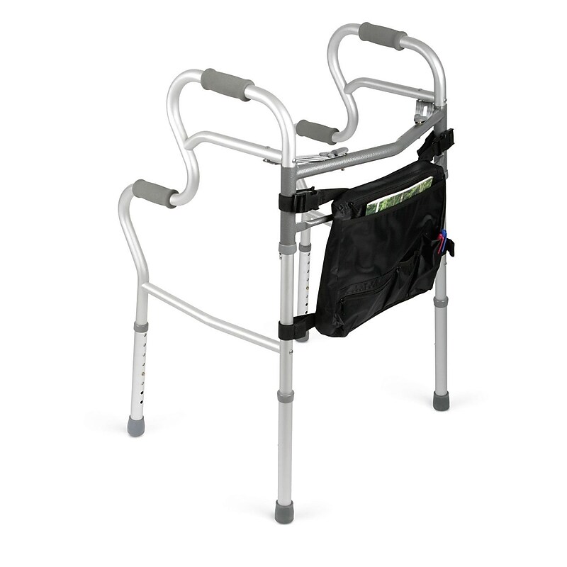 Medline Stand-Assist Walker, Adult Size, 32" - 38" (MDS86410UR) image 1