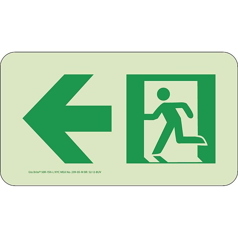 Glow NYC - Directional Sign Left