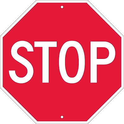thumbnail image 2 of "No Traffic Past This Point" Sign – 18x18 Inches, Durable HDPE, Weatherproof, Made In USA By Sigo Signs 2 of 9